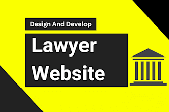design lawyer law firm website