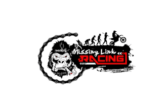 design particular classic racing logo