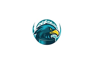design women club ice hockey logo