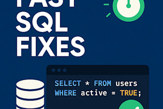 write and debug sql queries for mysql, postgresql, or oracle plsql