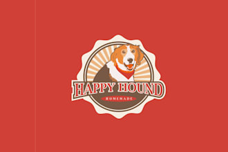 design perfect logo for a dog food company