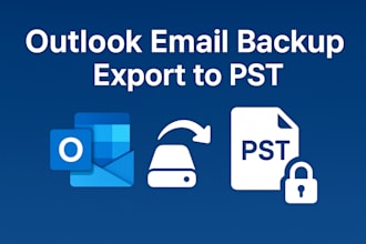 backup, export and restore outlook emails to pst file