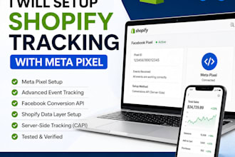 setup shopify tracking with meta pixel