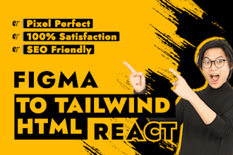 be react developer, front end developer for your website