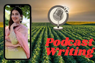 write podcast show notes, summary, and podcast transcription