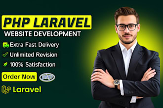 be your full stack php laravel livewire developer for modern website development