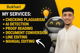 proofread edit and check plagiarism professionally