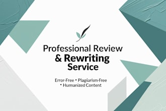 review rewrite and improve your content