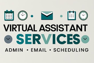 manage your admin work, schedule, and emails professionally