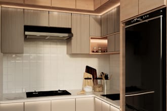 create realistic interior 3d visualization