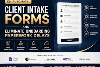 automate client intake forms and eliminate onboarding paperwork delays