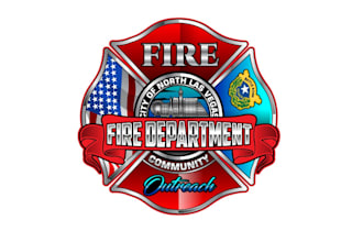 create attractive and imagination fire fighter logo design