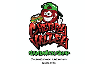 design glamorous extraordinary sandwich shop logo