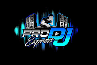 create awesome and gorgeous dj logo design