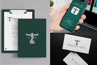 design logo with minimalist modern style