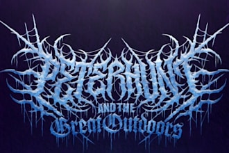 design a brutal heavy metal logo for your band