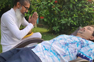 guide you in yoga nidra and pranayama for deep relaxation