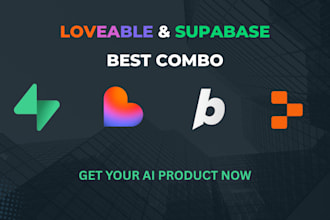 develop your ai product with lovable, bolt and supabase
