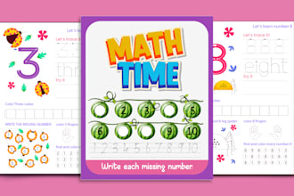 design professional preschool kindergarten worksheets