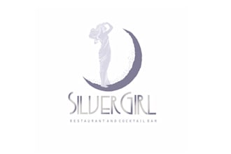 design art deco sexy cocktail bar silver logo