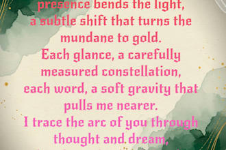 write custom poetry, lyrics, and personal messages