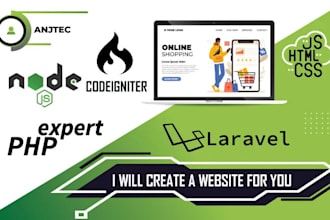 do website development as full stack developer