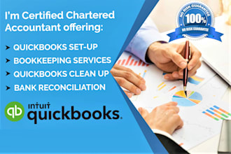 do setup clean up and bookkeeping in quickbooks online and xero