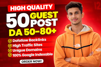premium guest posting niche guest post high da backlinks guest blogging service