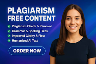 deliver detailed plagiarism and ai originality reports