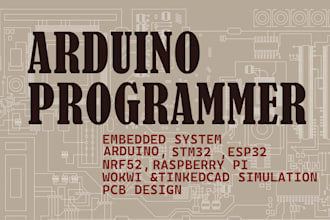 do arduino, esp32, stm32, nrf52, raspberry pi programming on wokwi or tinkercad