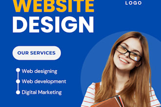 website designing and development with wix and redesign