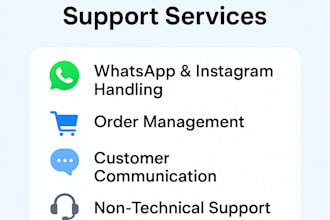 provide professional whatsapp and chat support for your business