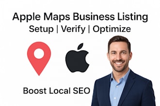 set up and verify apple map business connect, apple map business listing
