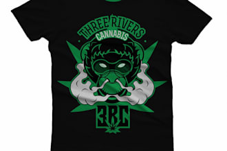 design an attractive cannabis, hemp, and marijuana logo