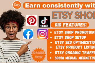 do etsy shop promotion, promote shopify store, shopify marketing, etsy SEO