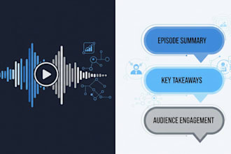 podcast show notes and episode summaries