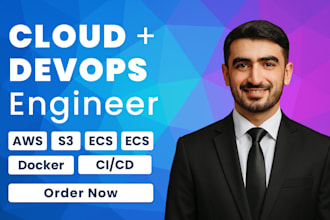 be your devops expert for AWS, ec2, ecs, s3 bucket, docker, github actions