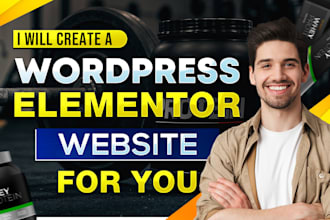 create a wordpress elementor website for you