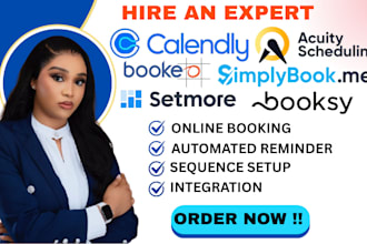 set calendly appointment acuiting scheduling simplybookme booksy bookeo setmore