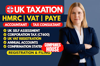 file ct600, UK corporation tax return, and submit company accounts to hmrc