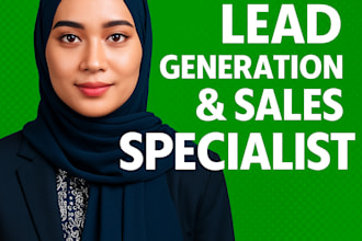 your lead generation and sales specialist