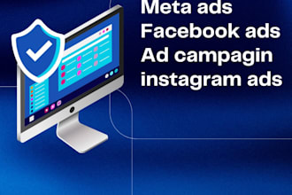 be your facebook ads campaign, instagram ads and meta ads manager