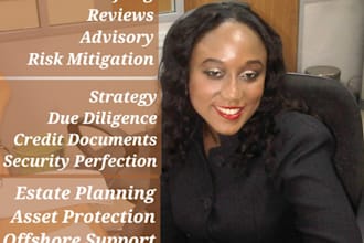 protect your interests in contracts, loans and through estate planning solutions