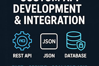 custom API development and  integration