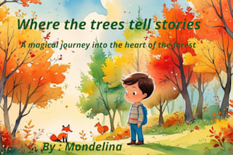 create childrens storybooks with illustration