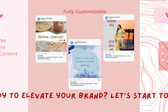 create canva social media templates for instagram, facebook, and youtube