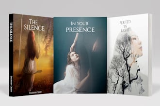 design professional book cover, kindle book cover