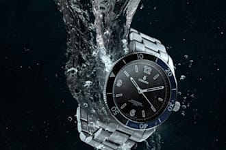 do 3d watch animations design, 3d smartwatches render, cgi watch products visual