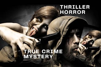 ghostwrite, edit, or rewrite a thriller, horror, and crime story