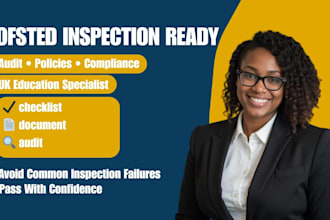 prepare your setting for ofsted inspection policies, audit, compliance
